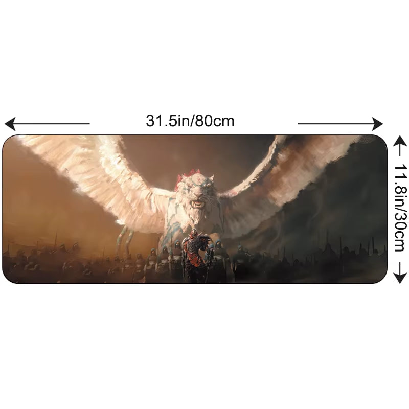 80X30Cm Large Gaming Mousepad Locking Edge Japan Landscape Anime Computer Rubber Mouse Pad Desktop Mat for Laptops for PC