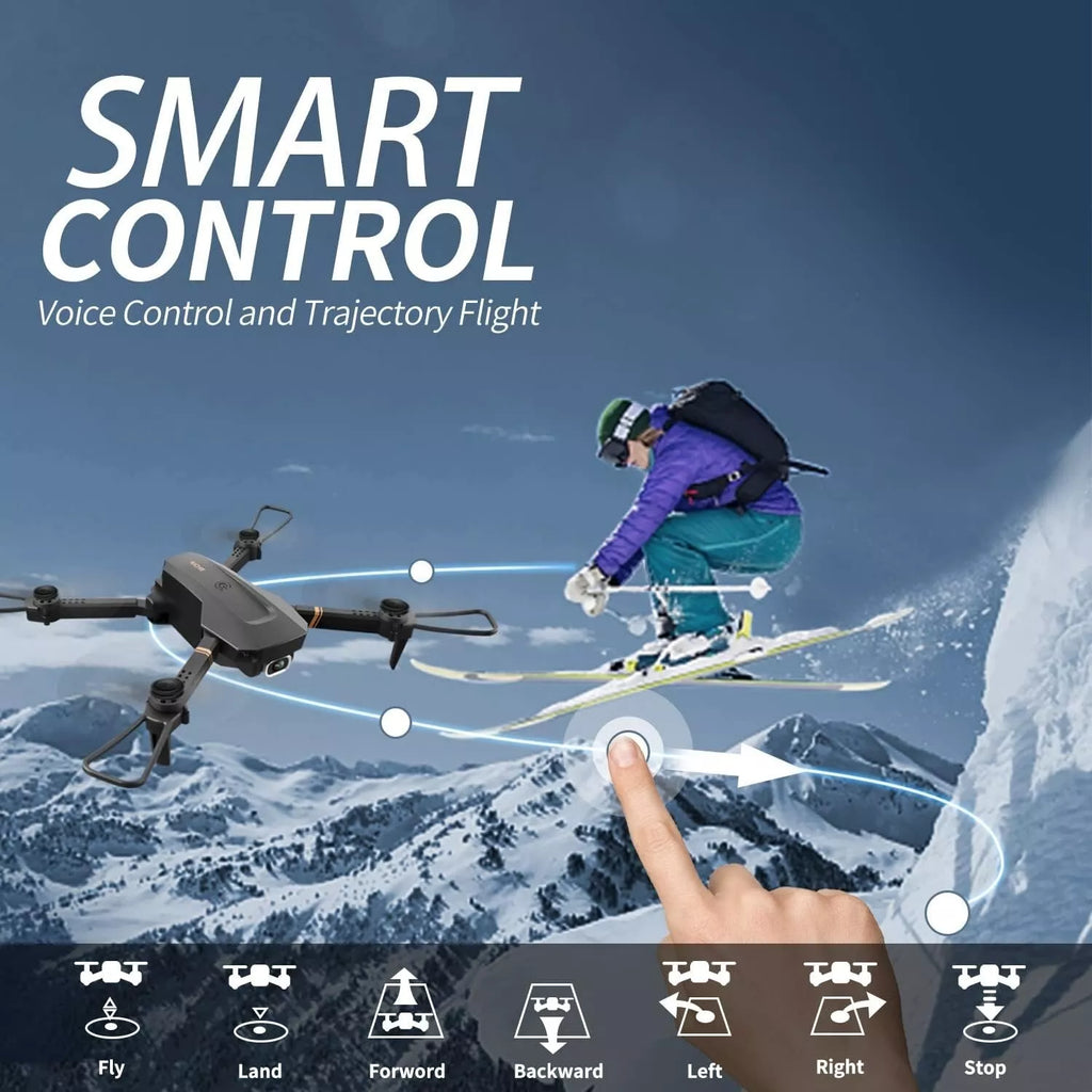 4DRC V4 Foldable Mini Drone with Camera 4K 1080P HD Drone ,3 Batteries,Drones for Adults Kids,Remote-Controlled Quadcopter,Logistics Is Randomly Sent by UPS,USPS,